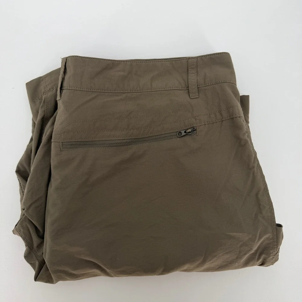The North Face Mens Brown Hiking Shorts Size 38 Regular Cargo Utility Outdoor